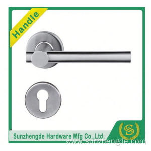 SZD Most popular stainless steel lever door handle with wood
